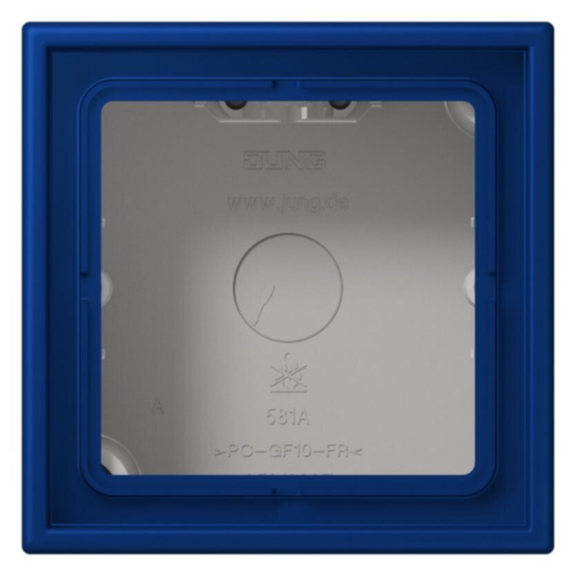 Jung Jung LC 581 A 261 AP-Kappe 1-fach Duroplast lackiert Serie LS bleu outremer foncé