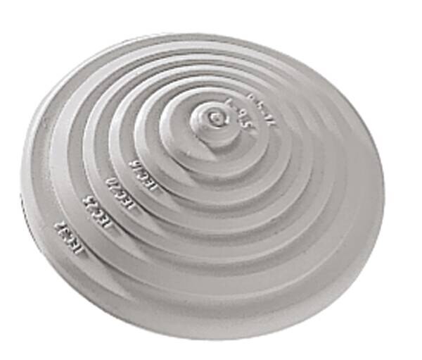 Legrand Legrand 091910 Stufen-Einführung IP55 D:20mm Staubgrau für Plexo