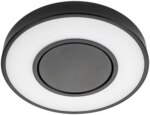 SG LEUCHTEN LED-Anbauleuchte 19W 3000K CIRCULUS 214001 1345lm schwarz Konverter