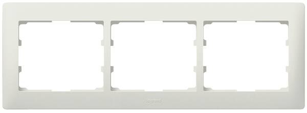Legrand Legrand 771503 Rahmen 3-fach waagerecht Galea perlmutt