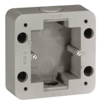 Legrand 077890 Aufputz Gehäuse 1-fach IP55 IK10 Soliroc grau