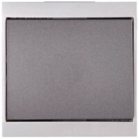 Kopp 620615088 Universalschalter 10AX 250V Malta anthrazit-silber