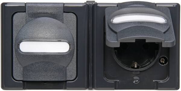 Kopp Kopp 131215003 BLUE ELECTRIC-Schutzkontakt-Steckdose