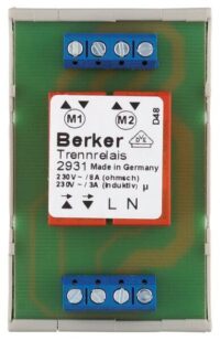 Berker 2931 RolloTec Trennrelais Reiheneinbaugerät Hauselektronik