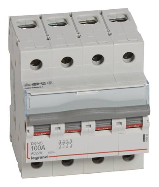 Legrand 406489 DX3 Lasttrennschalter 4-polig 100A 400VAC Kategorie AC-22A