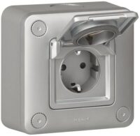 Legrand 077856 Green Up Steckdose Unterputz Soliroc IP55 IK10