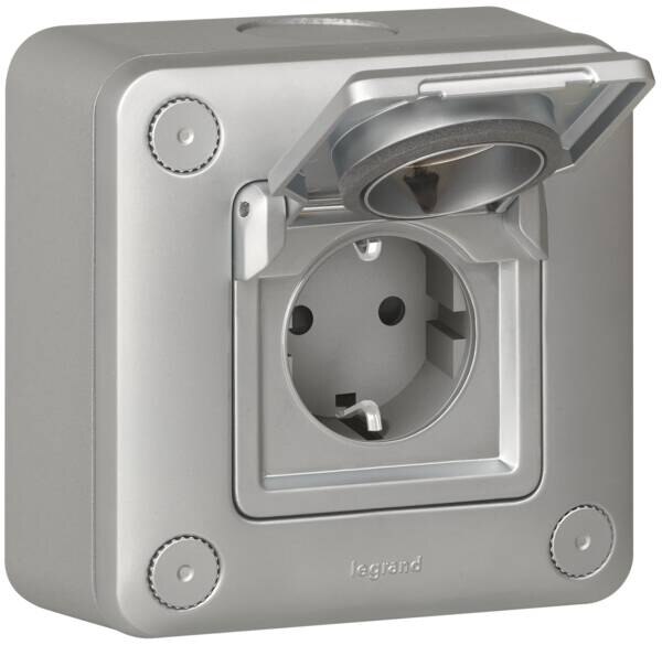 Legrand Legrand 077856 Green Up Steckdose Unterputz Soliroc IP55 IK10