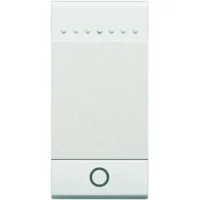 BTicino N4915AN LivingLight Symbolwippe 1M LAMPE Weiß