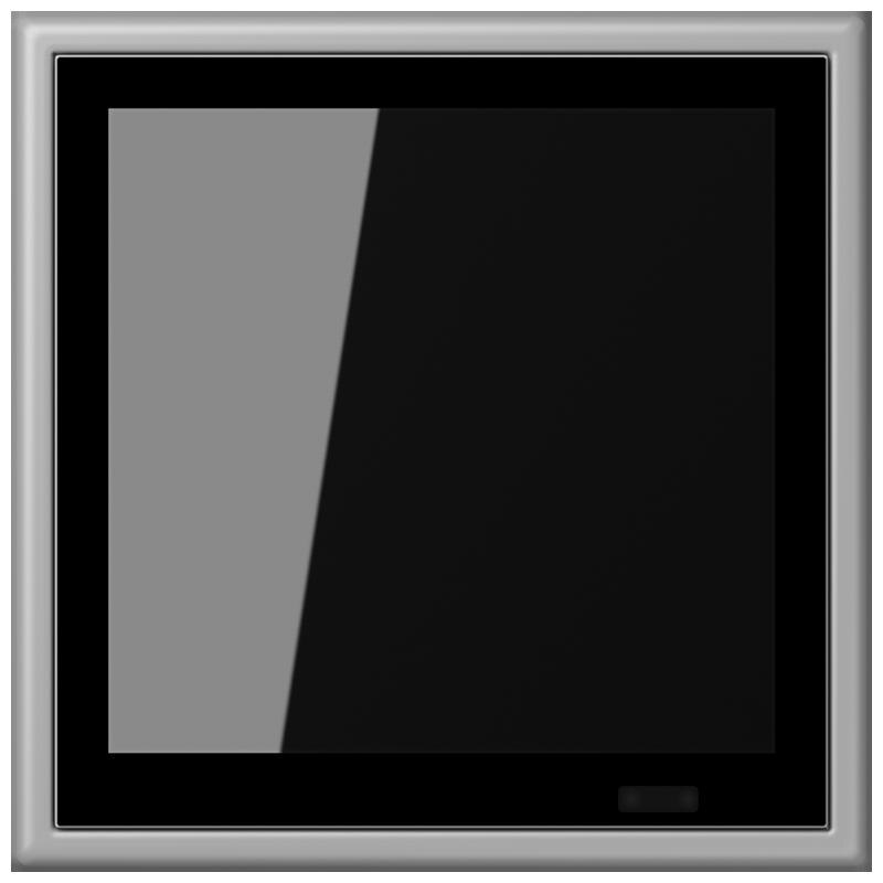 Jung Jung LC 459 D1 S204 KNX Raumcontroller LS TOUCH Serie LS gris moyen