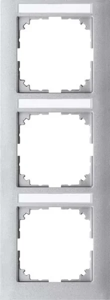 Merten Merten Rahmen 3-fach aluminium MEG4032-3660