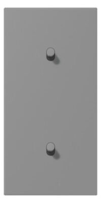 Jung LC12-20R0203 Abdeckung mit Kipphebel "Zylinder" 2x1 Kipphebel senkrecht LS 1912 gri