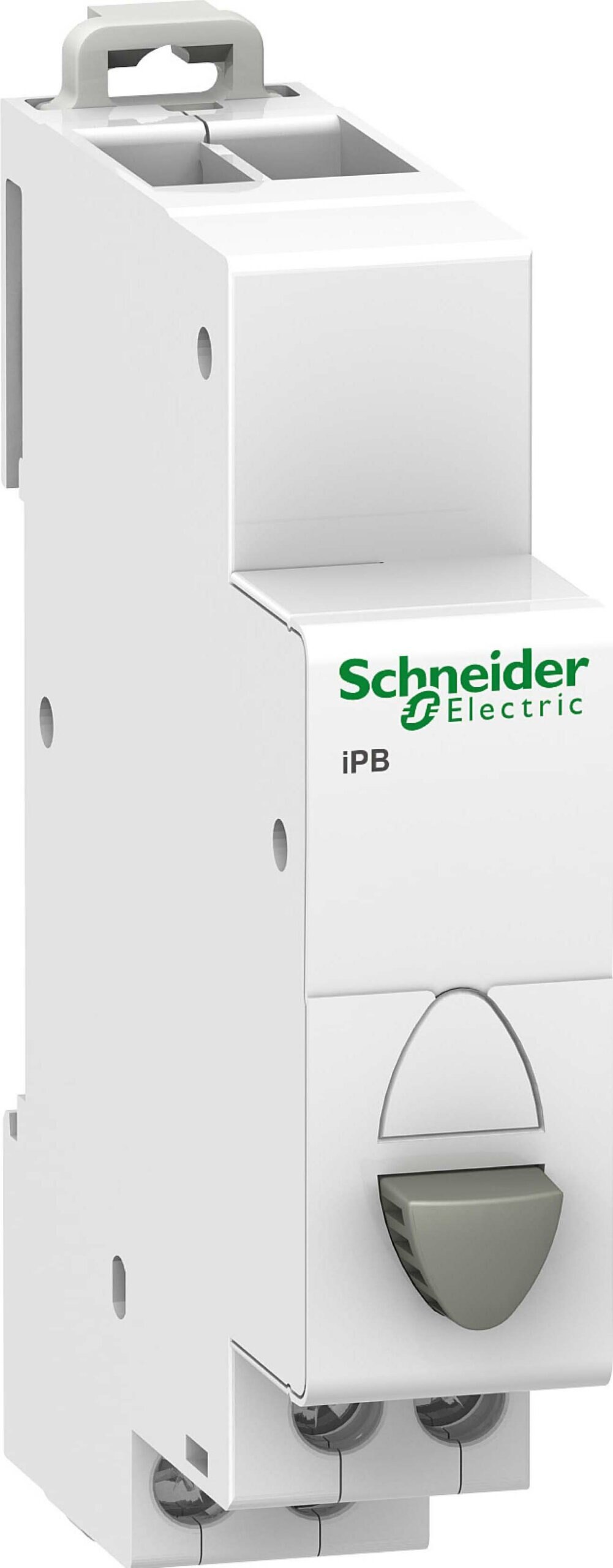 Schneider Schneider A9E18033 Drucktaster iPB 1S1Ö grau