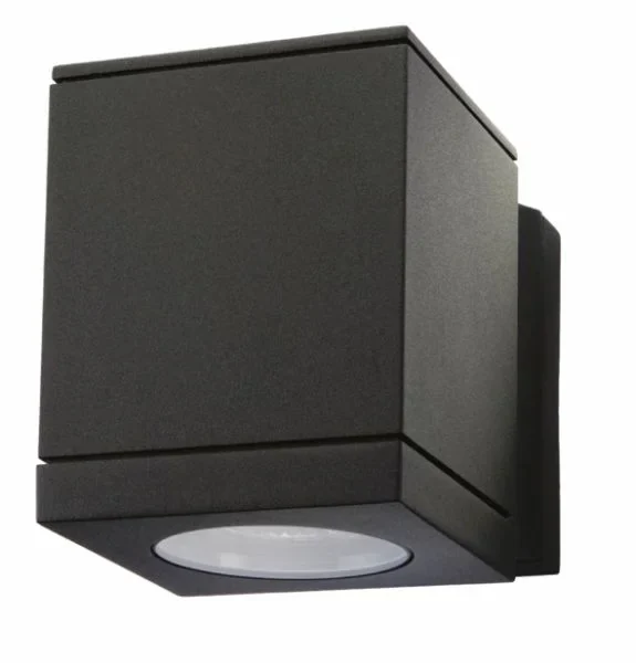 SG Leuchten ELTROPA LED-Wandanbauleuchte 6W 3000K A+ ELS 516N 360lm schwarz Gl_klar IP54
