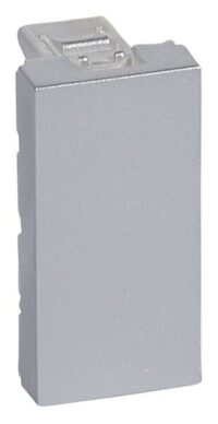 Legrand 079270 Blindabdeckung 1-modulig Mosaic Aluminium
