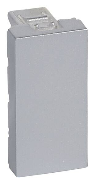 Legrand Legrand 079270 Blindabdeckung 1-modulig Mosaic Aluminium