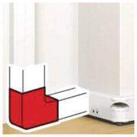 Legrand 075644 Flachwinkel 50x145mm für DLP Compact