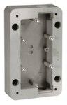 Legrand 077892 Aufputz Gehäuse 2-fach 110x180x45mm für horizontal./vertikale Montage