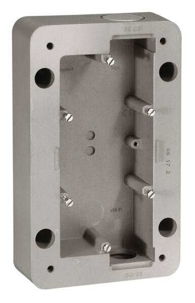 Legrand 077892 Aufputz Gehäuse 2-fach 110x180x45mm für horizontal./vertikale Montage