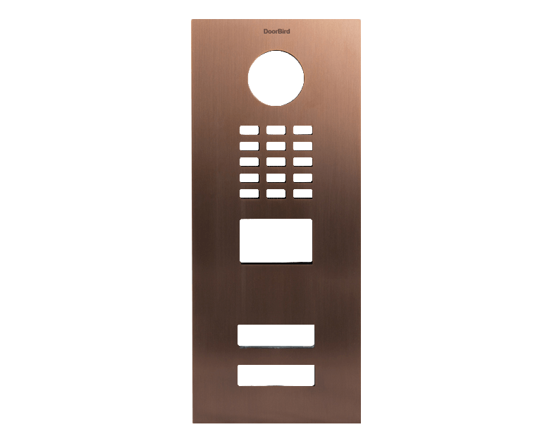 Doorbird DoorBird D2102V Frontblende – Bronze-Optik (PVD)