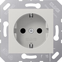 Jung SCHUKO-Steckdose 16A 250V 50x50mm Klappdeckel CD 5120 BF LG