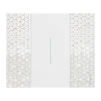 BTicino KA4802MW LivingNow Abdeckrahmen 2-modulig in der Farbausführung Pixel