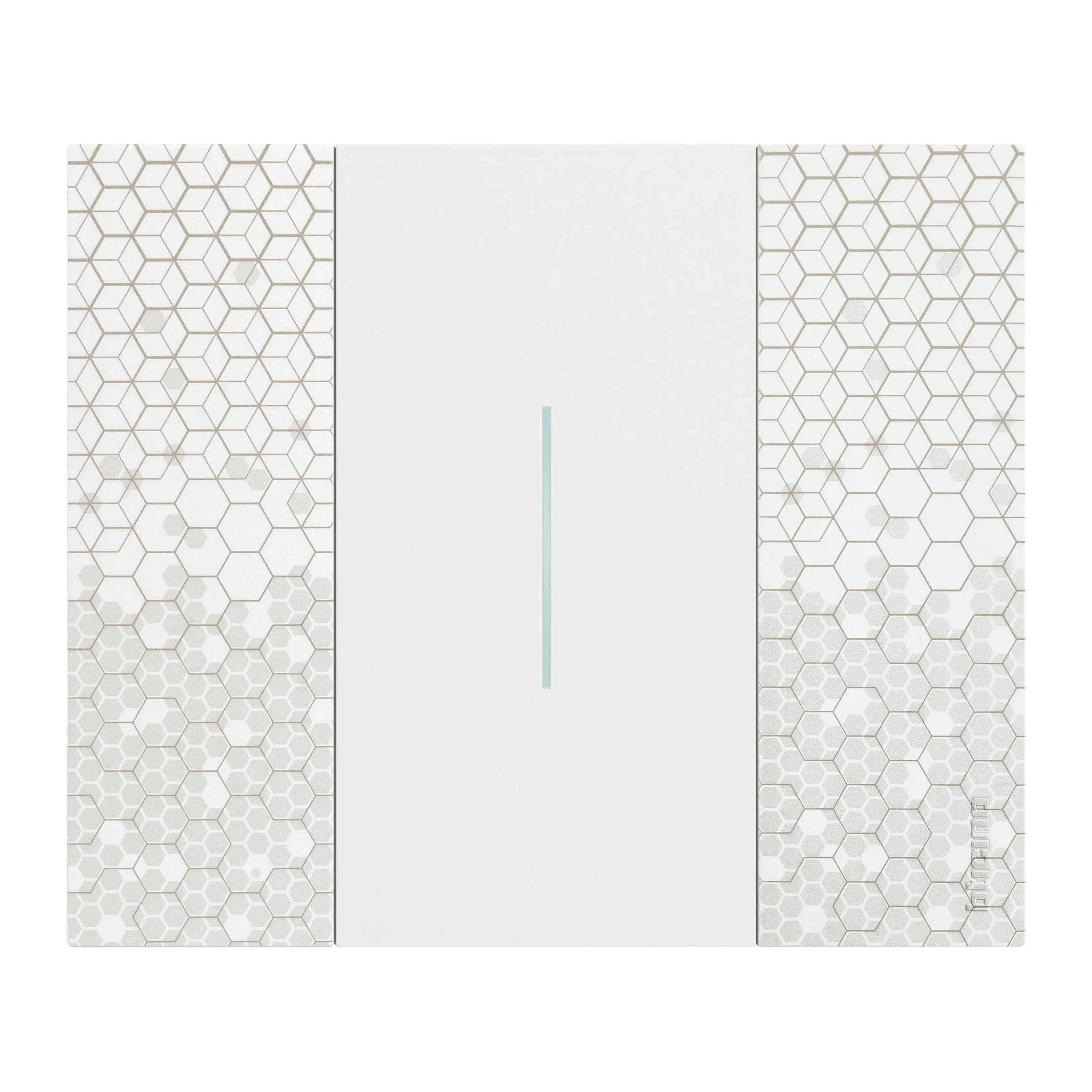Legrand BTicino KA4802MW LivingNow Abdeckrahmen 2-modulig in der Farbausführung Pixel