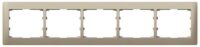 Legrand 771405 Rahmen 5-fach waagerecht Galea titanium