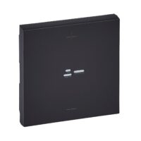 Legrand 864340A NILOE STEP Abdeckung f.3-Leiter-Dimmer (mit N-Leiter) Schwarz