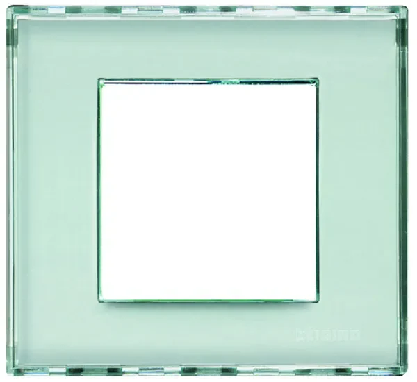 BTicino LND4802KR LivingLight Abdeckrahmen 1-fach 2M Kristall
