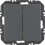 Berker Modul mit Wippe 2-fach Q.x anthazit 24126186