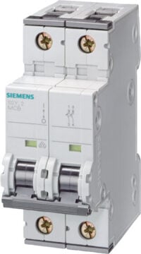 Siemens 5SY6506-7 Leitungsschutzschalter 230V 6kA 1+N-polig C 6A T70mm