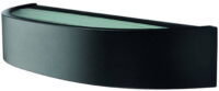 SG LEUCHTEN LED-Up/Down Leuchte 10W schwarz CURVE 614341 3000K 550lm Konverter