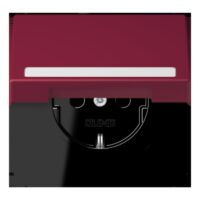 Jung LC1520BFNAKL255 SCHUKO-SteckdoseKI mit Klappdeckel mit S