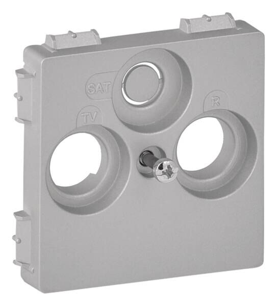 Legrand Legrand 754802 Abdeckung für TV-R-SAT 30mm Hirschmann Valena Life Aluminium