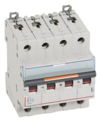Legrand 409741 DX3 LS-Schalter B 10A 4-polig 25kA 400VAC 4TE