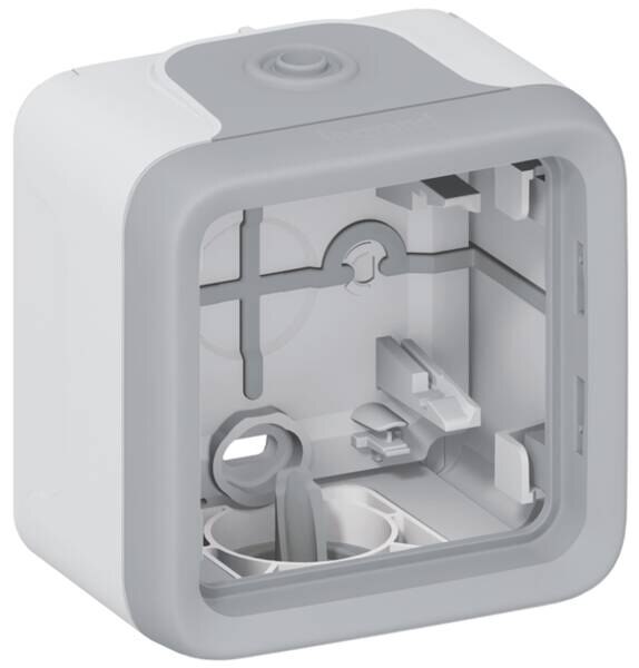 Legrand Legrand 069651 Gehäuse 1-fach FR-Aufputz Plexo55 grau