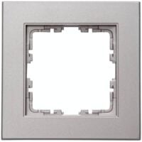 Kopp 402147002 Abdeckrahmen 1-fach HK07 stahlfarben
