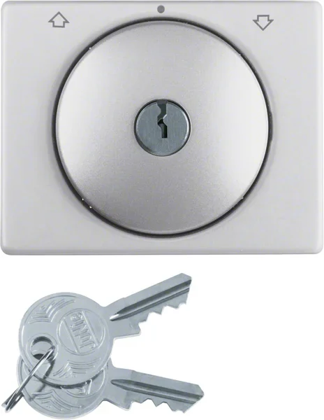 Berker Berker Zentralstück m Schloss für Jalousie K.5 aluminium 1079710300