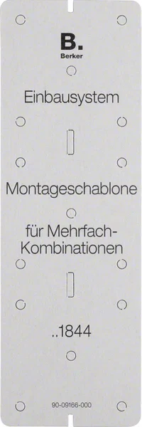 Berker EB-Montageschablone 91844