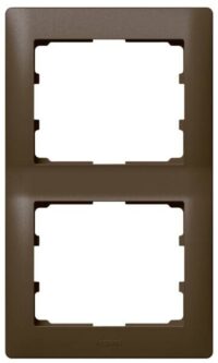 Legrand 771206 Rahmen 2-fach senkrecht Galea dark bronze
