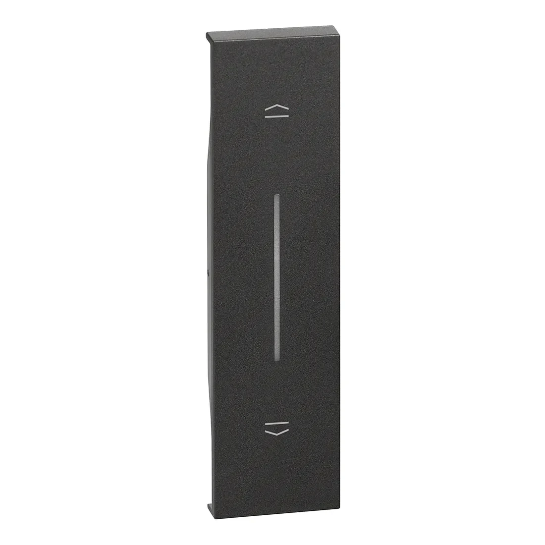 Legrand BTicino KG05 LivingNow 1M Tasten- abdeckung mit Symbol Auf-Ab Black