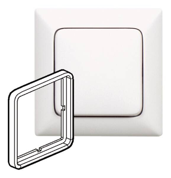 Legrand Legrand 776295 Zwischenring 50x50 Creo ultraweiß