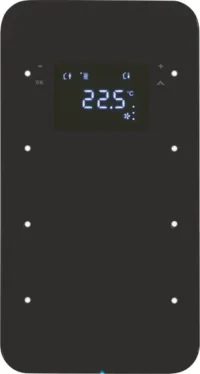 Berker Touchsensor 3-fach Glas schwarz 75643065