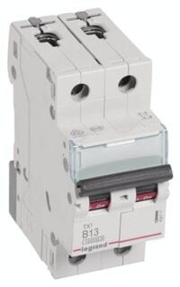 Legrand 404111 TX3 LS-Schalter B 13A 2-polig 10kA 400VAC 2TE