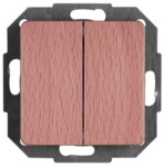 Kopp 618531086 Serienschalter 10AX 250V Milano buche