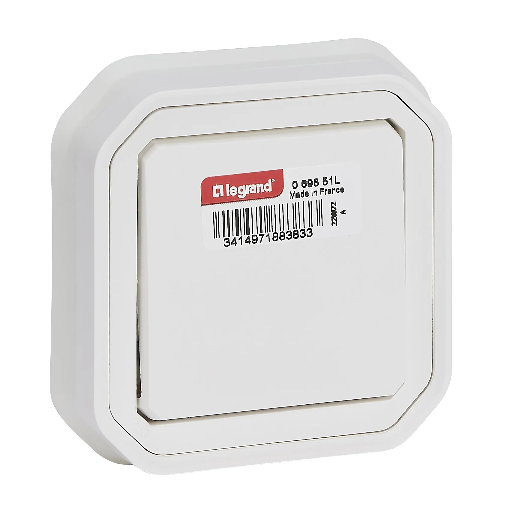 Legrand Legrand 069851L Plexo New FRUP W/m 10 AX Steckklemme(SL) IK 08 Ultraweiß