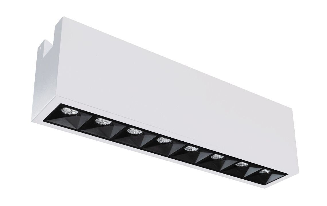 SG LEUCHTEN LED-Schienenstrahler 15W dimmbar 320772 Konverter 1LED weiß 2700K weiß 900lm weiß