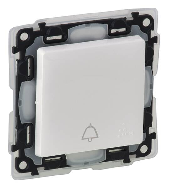 Legrand Legrand 752175 Taster Glocke (SL) IP44 Valena Life ultraweiß