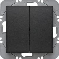 Berker KNX-Funk Wandsender 2-fach anthrazit matt 85656285