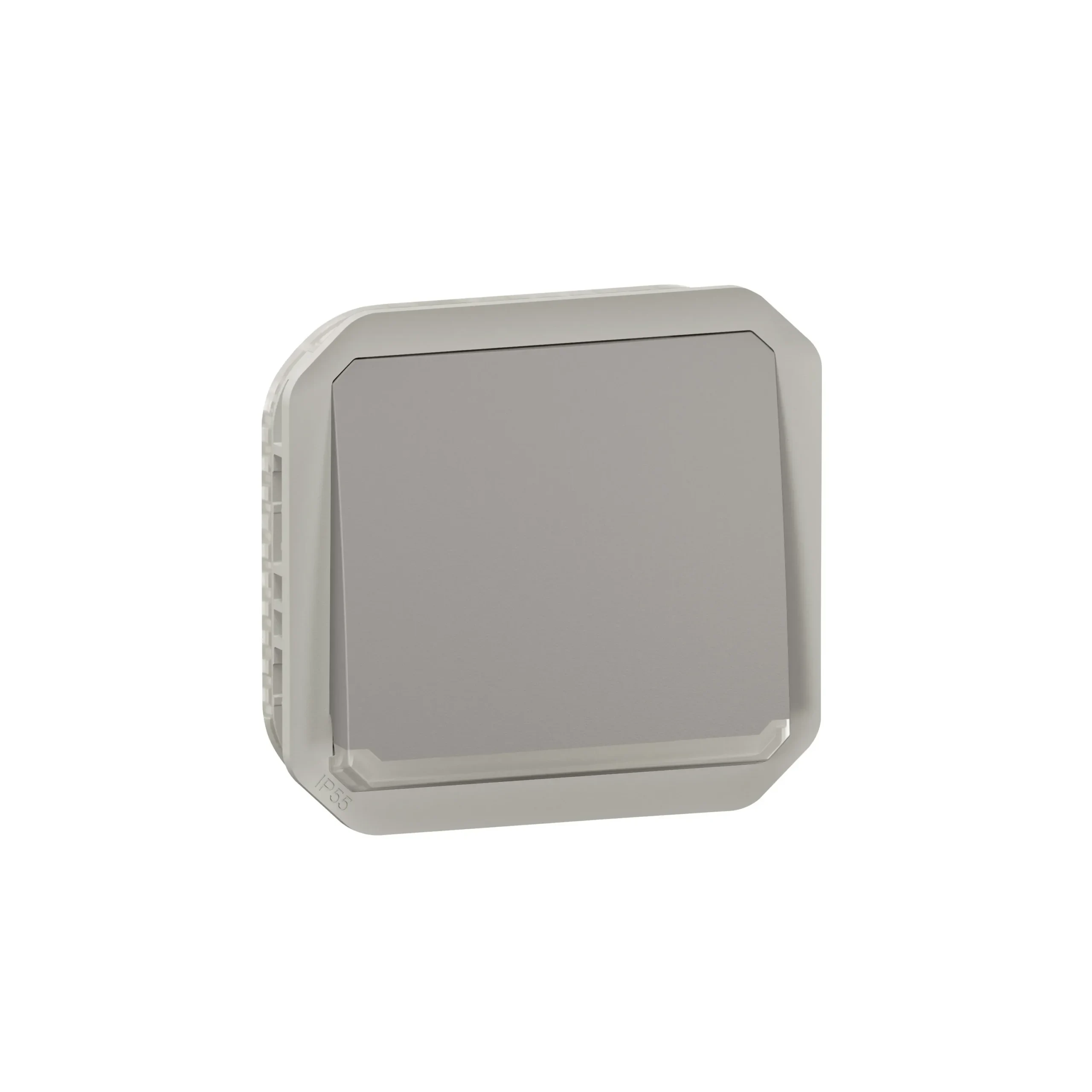 Legrand Legrand 069542L Plexo New Einsatz Taster beleuchtet 10 A Steckklemme(SL) IK 08 Grau